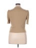 Ann Taylor LOFT Tan Short Sleeve Top Size XL - photo 2