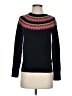 Hobbs London Chevron-herringbone Black Turtleneck Sweater Size XS - photo 1