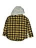 Zara Checkered-gingham Yellow Long Sleeve Button-Down Shirt Size 6 - photo 1