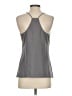 Banana Republic 100% Polyester Gray Sleeveless Top Size XS - photo 2