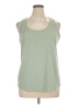 RBX 100% Polyester Green Sleeveless Top Size XL - photo 1
