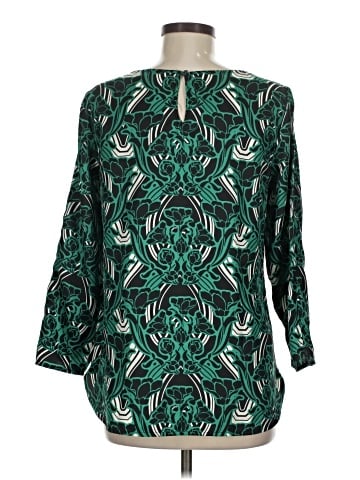J.Crew 3/4 Sleeve Blouse (view 2)