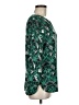 J.Crew 100% Polyester Green 3/4 Sleeve Blouse Size 6 - photo 4