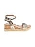 Steve Madden Silver Wedges Size 9 1/2 - photo 1