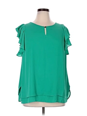 Susan Graver Sleeveless T-Shirt (view 1)