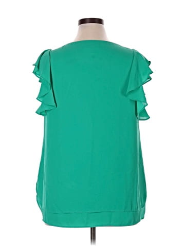 Susan Graver Sleeveless T-Shirt (view 2)
