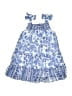 Jona Michelle 100% Polyester Paisley Blue Dress Size 3T - photo 1