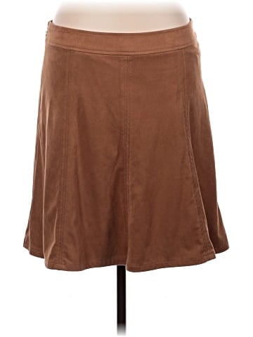 Ann Taylor LOFT Faux Leather Skirt (view 2)