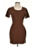 Nordstrom Solid Brown Casual Dress Size S (estimated) - photo 1