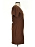 Nordstrom Solid Brown Casual Dress Size S (estimated) - photo 4
