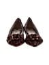 Boden 100% Leather Animal Print Brown Flats Size EU 41 - photo 2