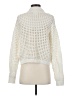 H&M 100% Polyester Ivory Cardigan Size S (estimated) - photo 2