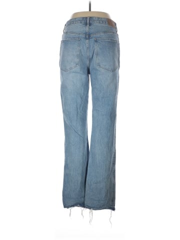 Madewell The Tall Curvy '90s Straight Mid-Rise Jean in Barbosa Wash (view 2)