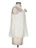Ann Taylor 100% Polyester Ivory Sleeveless Blouse Size S - photo 4