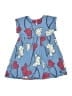 Tea 100% Cotton Blue Dress Size 4 - photo 2