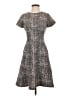 DKNY Tweed Gray Casual Dress Size 2 - photo 1