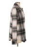 J for Justify Plaid Gray Long Sleeve Blouse Size L - photo 4