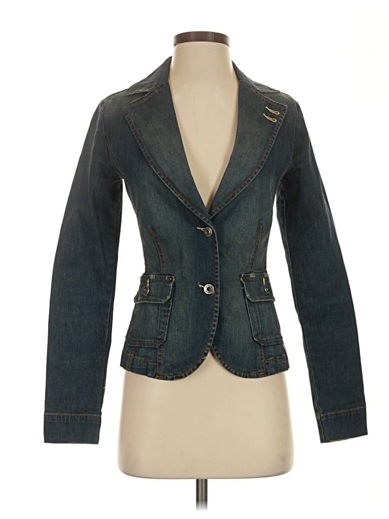 Pre-owned Level 99 Denim Jacket In Blue