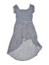Art Class 100% Rayon Paisley Blue Dress Size 7 - 8 - photo 1