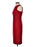 Calvin Klein Solid Red Cocktail Dress Size 2 - photo 5