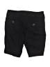 Paris Blues Solid Black Cargo Shorts Size 3 - photo 2