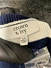 Crown & Ivy 100% Cotton Stripes Blue Pullover Sweater Size XS - photo 7