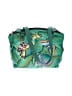 Anuschka 100% Leather Floral Green Leather Shoulder Bag One size - photo 1