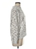 Studio Works Tweed Silver Turtleneck Sweater Size M - photo 4