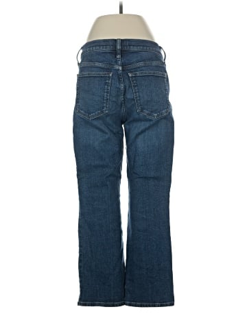 Madewell Petite Kick Out Crop Jeans in Arlen Wash (view 2)