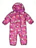 Columbia 100% Polyester Pink Purple Raincoat Size 12-18 mo - photo 1