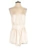 Cuyana 100% Silk Metallic Ivory Romper Size M - photo 1