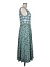 Max Studio Teal Casual Dress Size L - photo 4