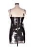 A.L.C. 100% Polyester Metallic Silver Cocktail Dress Size XL - photo 2