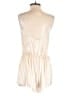 Cuyana 100% Silk Metallic Ivory Romper Size M - photo 2