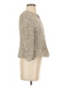 Armani Collezioni 100% Polyester Tweed Ivory Blazer Size 4 - photo 4