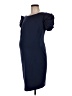 Pietro Brunelli Solid Blue Cocktail Dress Size M - photo 1