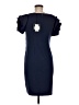 Pietro Brunelli Solid Blue Cocktail Dress Size M - photo 2