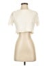 J.Crew Collection Ivory Short Sleeve Top Size 2 - photo 1