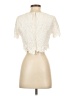 J.Crew Collection Ivory Short Sleeve Top Size 2 - photo 2