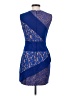 BCBGMAXAZRIA 100% Polyester Blue Cocktail Dress Size 4 - photo 2