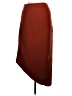 STAUD 100% Wool Solid Brown Orange Wool Skirt Size M - photo 2