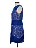 BCBGMAXAZRIA 100% Polyester Blue Cocktail Dress Size 4 - photo 5