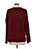 Westbound Solid Burgundy Pullover Sweater Size L - photo 2