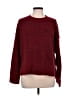 Westbound Solid Burgundy Pullover Sweater Size L - photo 1