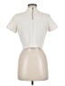 Storee Ivory Short Sleeve Turtleneck Size M - photo 2
