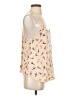Joyce 100% Polyester Ivory Sleeveless Top Size S - photo 4