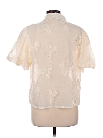 Ultra Pink Short Sleeve Blouse (view 2)