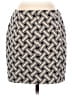 Max Mara Chevron-herringbone Ivory Tan Casual Skirt Size 6 - photo 2