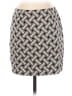 Max Mara Chevron-herringbone Ivory Tan Casual Skirt Size 6 - photo 1