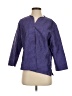 Eileen Fisher 100% Silk Purple Jacket Size P (petite) - photo 1